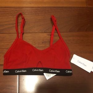 NWT Calvin Klein bralette